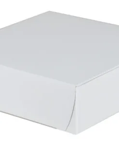 White 9x9x2.5"  Bakery Box - 12 Pack