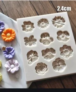 Finished Flowers Silicone Mold-11 Cavity - Image 4