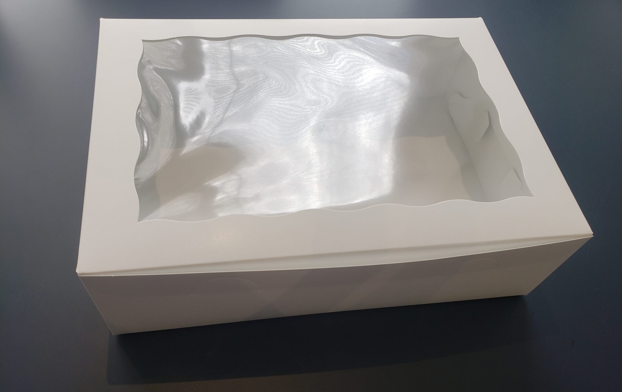 14x10x4 Window White Bakery Box Create Distribution Cake Supplies