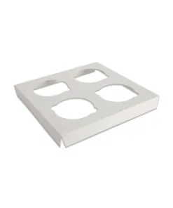 Holds 4 Regular Cupcake Inserts – 12/pack