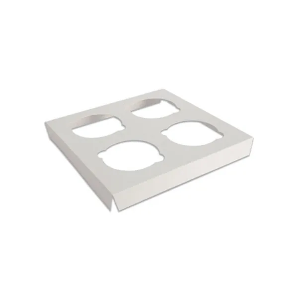 Holds 4 Regular Cupcake Inserts – 12/pack