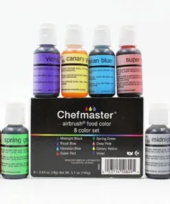 Airbrush 8 Color Kit (20ml) - Image 2