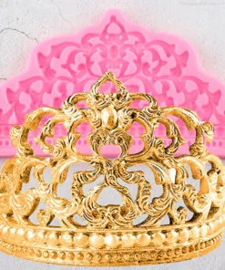Silicone Tiara Mold Large