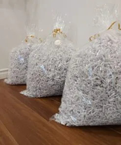 White Crinkle Paper 2lb - Image 2