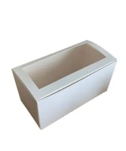 White Window 8x4x4 Bakery Box