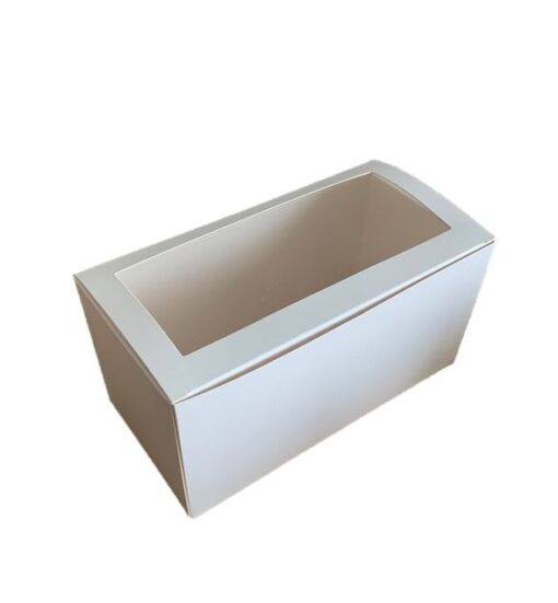 White Window 8x4x4 Bakery Box