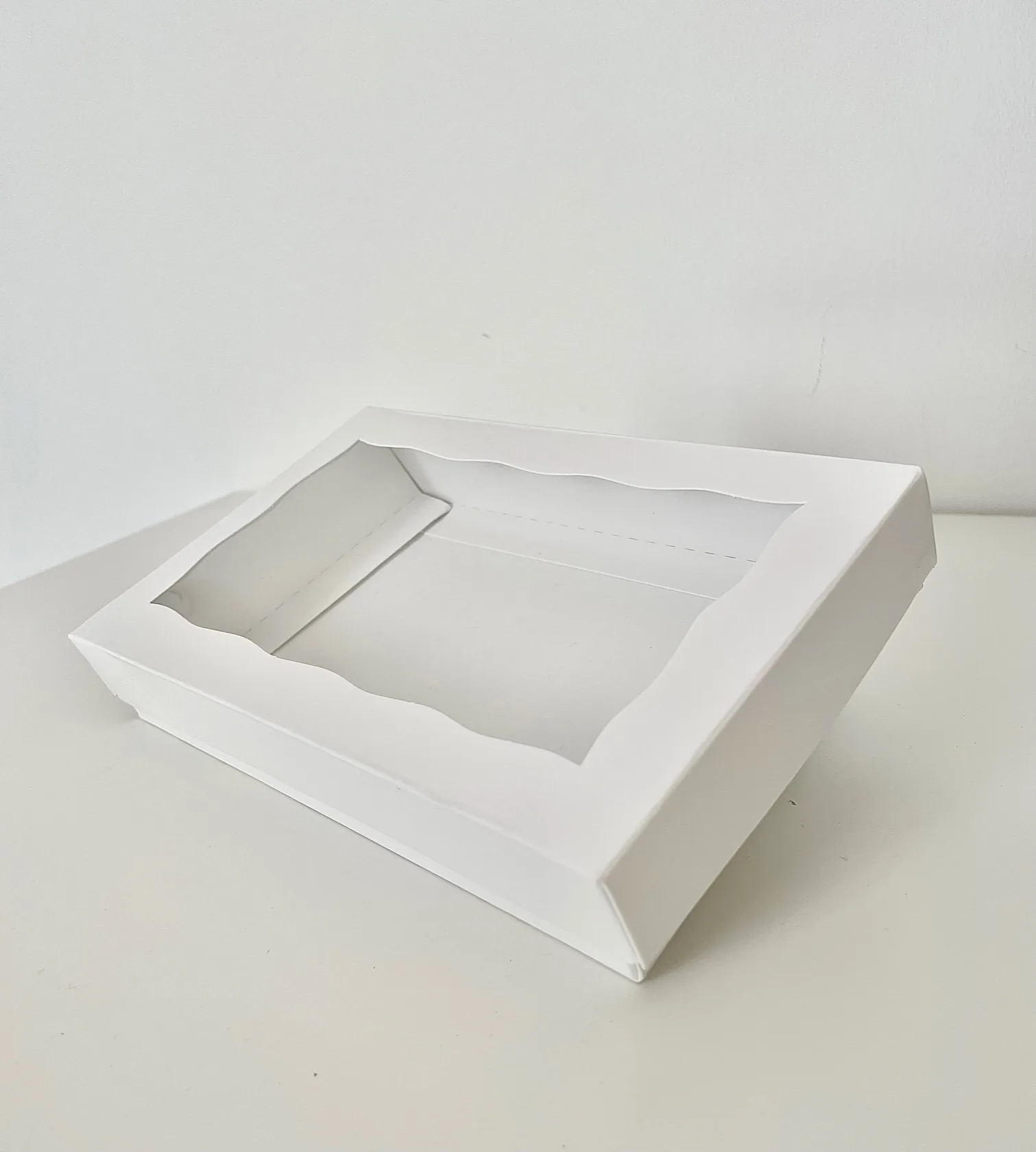 White 7 x 4 3/8 x 1 1/4 Cookie Box/10 Pack - Image 2