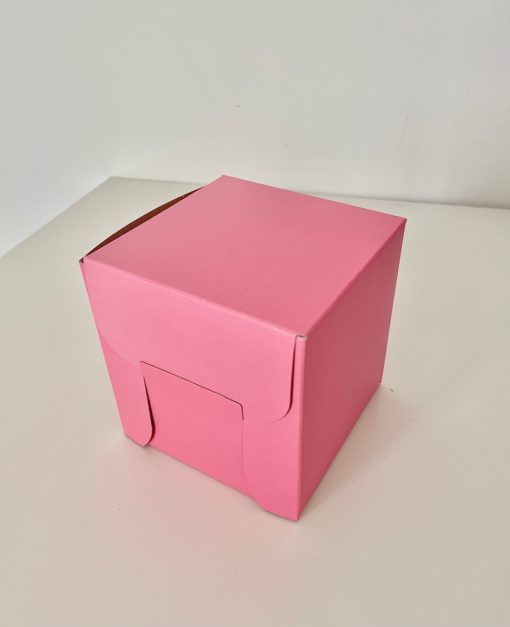 Pink 4x4x4 Bakery Box 12/Pack - Image 2