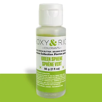 Green Sphene Cocoa Butter