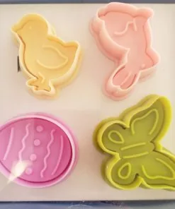 4 Piece Easter Cutter Set - Image 2