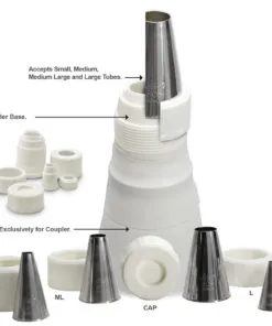 4 Size Coupler Coupler and Cap