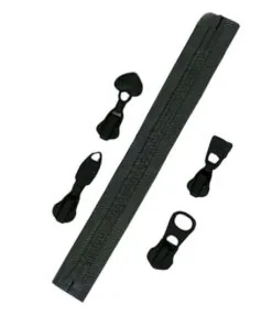 Zipper Silicone mold with 5 sliders - Image 3