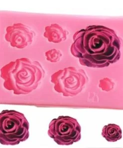 Rose Silicone Flower Mold