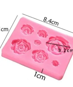 Rose Silicone Flower Mold - Image 2