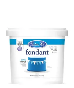 Satin Ice Blue Fondant 1kg BBD: JAN 2026 - Image 2