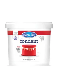 Satin Ice Red Fondant 1kg/2.5kg - Image 2