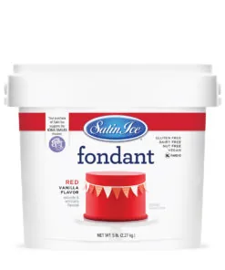 Satin Ice Red Fondant 1kg/2.5kg