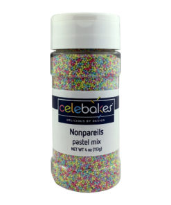 pastel mix nonpareils 4oz