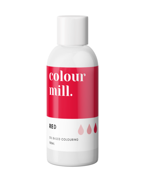 Colour Mill Oil Based Colouring Red, 100ml