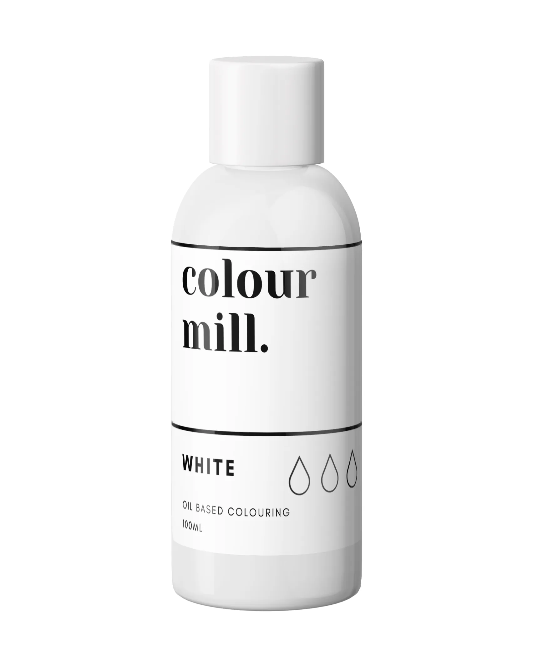 Colour Mill Oil Based Colouring White, 100ml