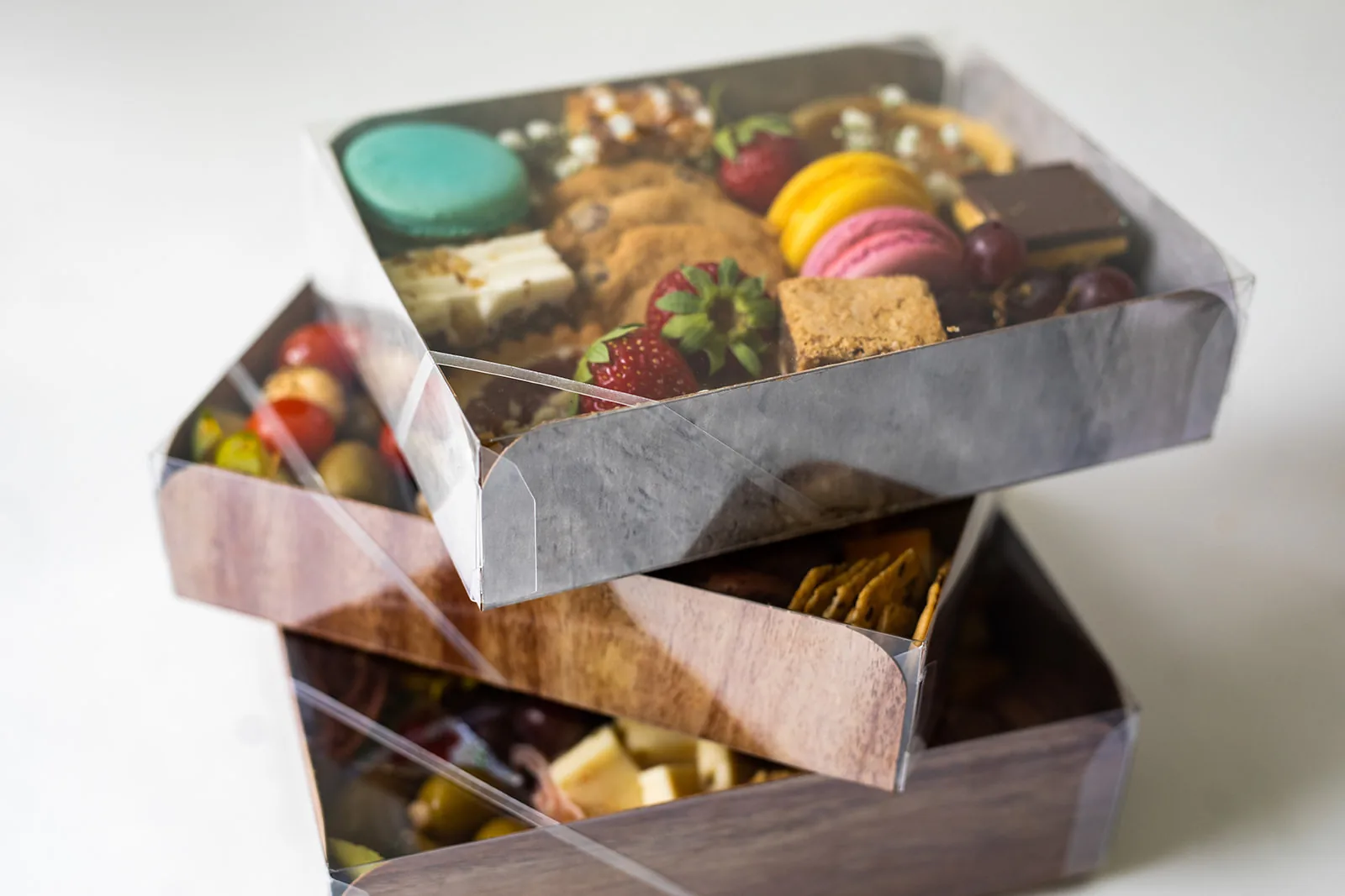 Marble 10x10" Tray Box