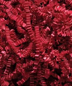 Red Crinkle Paper/Basket Shred - 1lb