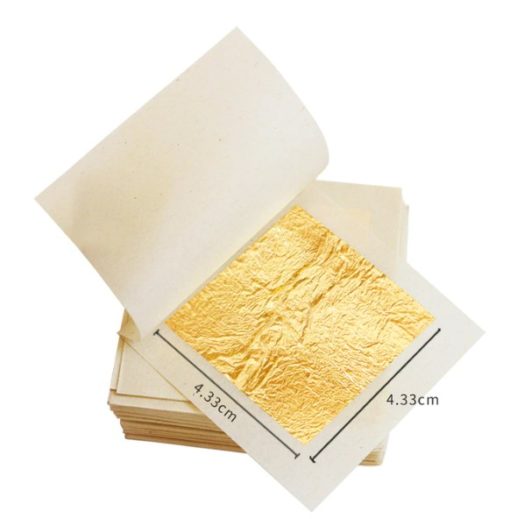 24K. Gold Leaf Loose (4.33x4.33cm/10pack)