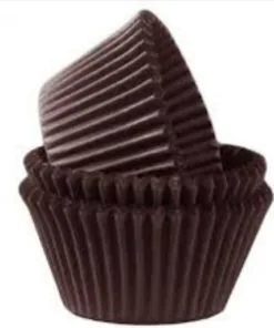 Brown Mini Baking Cups 100/cups
