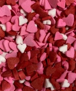Heart Blend Edible Confetti Quins - 4oz