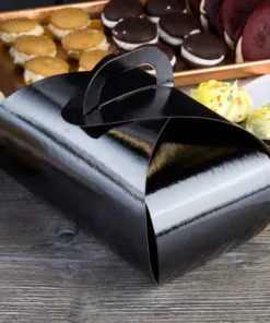 Black Tulip Box 4x8"