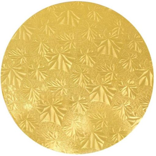 Round 1/2" Cake Drum (Gold) - Image 2