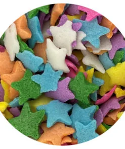 Pastel Star Confetti Sprinkles