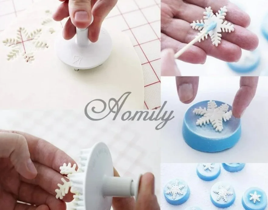 Snowflake Plunger Cutter Set 3/Pack - Image 4