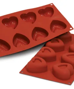 Silikomart Passion Heart Silicone Mold
