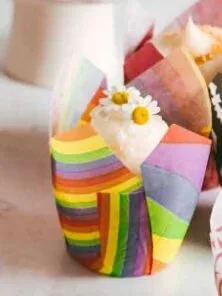 Rainbow Tulip Cups