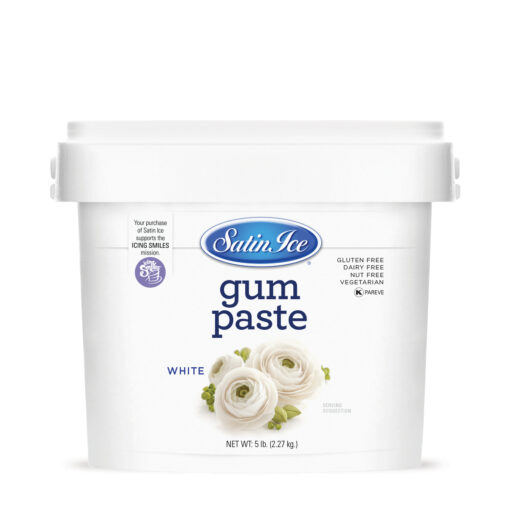 Satin Ice White Gum Paste 2.5kg