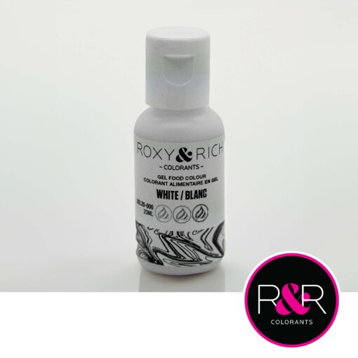 Roxy and Rich White Oil Based Colorant 20ml