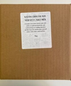 Satin Chocolate Velvet Cake Mix 5kg