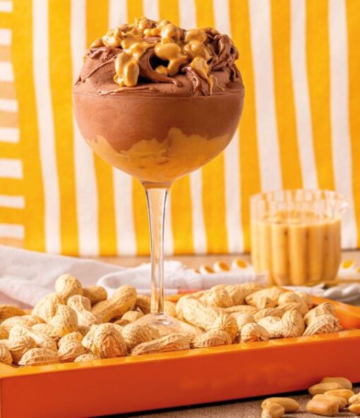 Caramao Peanut (Caramel with Peanuts) Arabeschi
