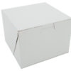 Case - White 5.5×5.5×3.5″ Bakery Box