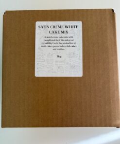 Satin Creme White Cake Mix 5kg