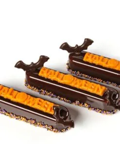 Bats - Chocolate : 5x2.5 cm, 3.9x2 cm (150pc) - Image 2