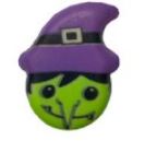 White Chocolate Witch Chocolate Garnish 216 pc