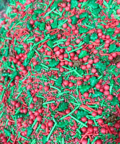 Holly Jolly Sprinkle Mix - 1 lbs