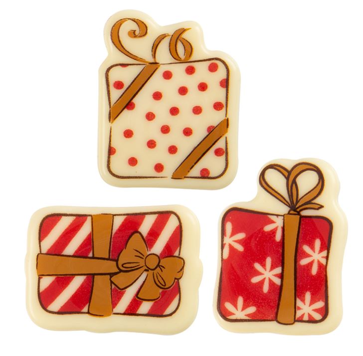 Christmas Gift Chocolate Garnish - 150/pcs