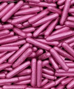 Metallic Pink Dragee Rods 4oz