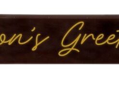 "Seasons Greetings" Rectangle - 120/pcs