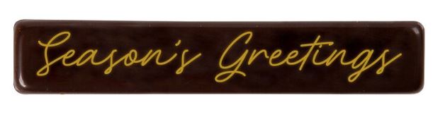 "Seasons Greetings" Rectangle - 120/pcs