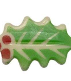 White Chocolate Holly Leaf - 150/pcs