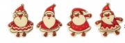Happy Santa 4.5x4cm - 120/pcs